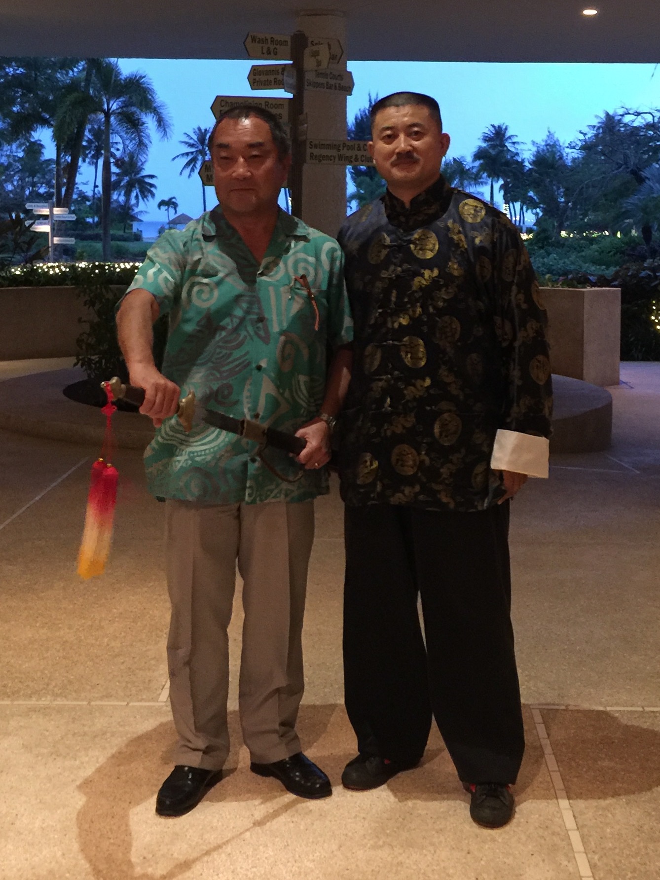 Nick Nishikawa with Guolong Wang